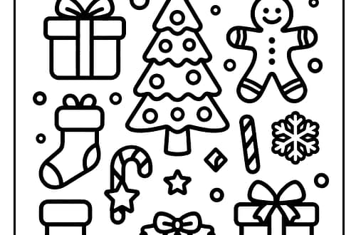 ๐ํฌ๋ฆฌ์ค๋ง์ค ์์น ๊ณต๋ถ ๋์ / ํฌ๋ฆฌ์ค๋ง์ค ์๊น์ด ๋นจ๊ฐ๊ณผ ์ด๋ก์ธ ์ด์ christmas winter coloring page