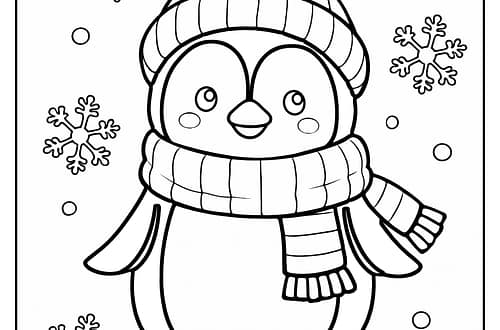 ๐งํญ๊ท ์์น ๊ณต๋ถ ๋์ / ํญ๊ท ์ข
๋ฅ ํ๋์ ๋ณด๊ธฐ penguin coloring page